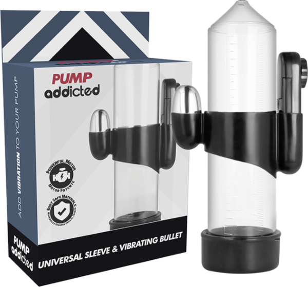 Vibrationsaufsatz für die Pumpe Pump Addicted mit Basis und Drehscheibe