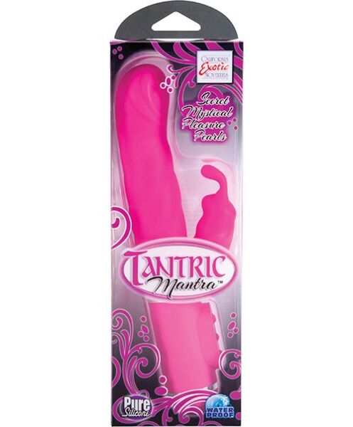 Rabbit-Vibrator Calexotics Tantric Mantra in Rosa mit Häschenohren