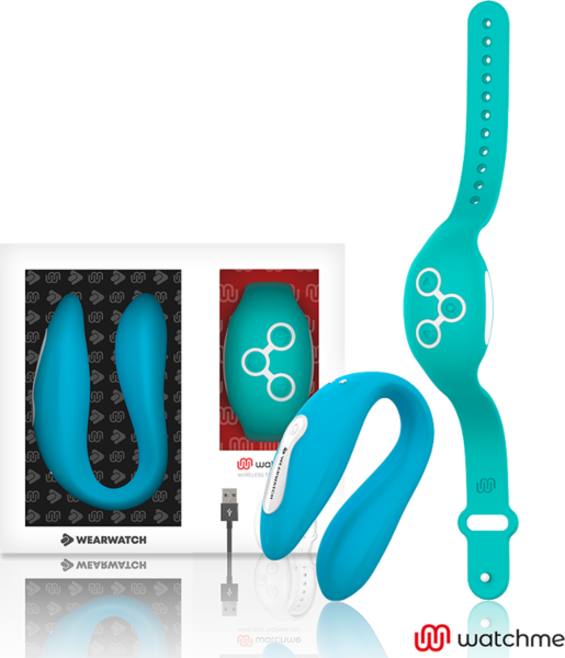 Paarvibrator Wearwatch WatchMe Dual in U-Form mit der WatchMe-Uhr