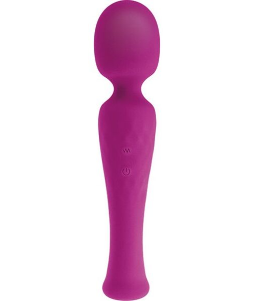 Massagestab S Pleasures Velvet mit starrem Griff und flexiblem Kopf