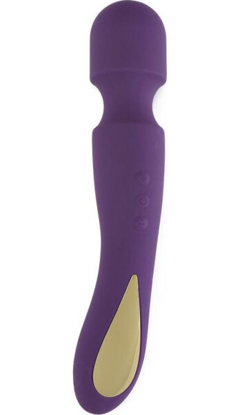 Massagestab TOYJOY Luz Zenith aus Silikon, mit LED-Licht im Griff