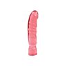 Kristall Gelees rosa Dildo big boy