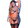 Lingerie Set Loviux STRAPPY BRA GARTER & G L XL