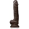 Elemente 8 Zoll Dildo - Marrón