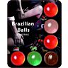 Brazilian Balls SECRETPLAY - 6 Hot Balls mit Fruchtaroma