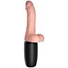 Vibrator KING COCK PLUS Triple Threat Natur