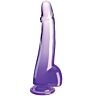 Dildo King Cock 19 cm Realistisch Lila