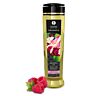 Massageöl Shunga Himbeere 240ml mit essbarer Formel