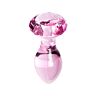 Analplug S Pleasures Crystal LUNA aus Glas