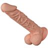 Dildo BAILE BURAQ mit realistischer Textur und Ventouse