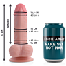 Dual Density Panzer Dildo von Rock Army – 17 cm