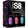 STIMUL8 S8 Massageöl Box – 3 x 50 ml