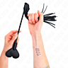 BDSM-Peitsche KINK Impact & Touch 35 cm mit Herzplatte