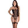 3-teiliges Bustier-Set von S Pleasures Lingerie