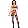 Lingerie Set CHILIROSE CR 4837 Leopardenlook für Frauen