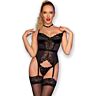 Korsett-Set CHILIROSE CR 4674 mit Strumpfhalter