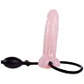 Aufblasbarer Dildo BAILE 15 cm mit Saugnapf