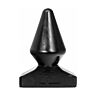 Anal Plug ALL BLACK 18,5 CM – konische Form für einfaches Einführen