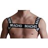 Arneses Hombre MACHO DOPPELTES SCHWARZES GESCHIRR mit einstellbarem Design