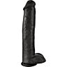 Dildo KING COCK - REALISTIC DILDO WITH TESTICLES 38 cm