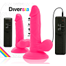 Dildo Vibrator DIVERSIA 17 cm mit flexibler Vibration