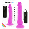 Vibrador DIVERSIA 21 cm mit flexibler Struktur