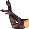 Guantes für Lingerie Leg Avenue - Nahtlose florale Netzhandschuhe