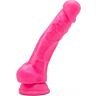Dildo GET REAL Happy Dicks 19 cm mit Testikeln