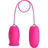 Huevos vibradores PRETTY LOVE Daisy mit Klitorisstimulation