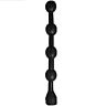 Riesen Fisting anal Perlen alle schwarz 49cm