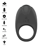 Vibratoren INTENSE FOR HIM Merlotte mit Klitorisstimulator