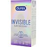 DUREX Invisible Extra Lubricado Kondome 12 Stück