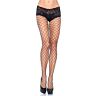 Netzhose Leg Avenue mit Spitzen-Shorts - Verführerisch und Elegant