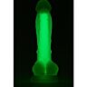Dildo Leuchten Grün 17,5cm