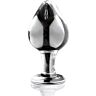 Glas-Analplug ICICLES N.25 handgeblasen