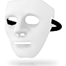 Masken Venecianas OHMAMA - Weiße Maske für aufregende Spiele