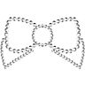 CubreNippel Bijoux Jewelry Mimi Bow brillant