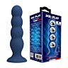 Analplug MR PLAY mit Metalkugeln und Saugfuss
