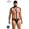 Lingerie Herren PASSION 038 SET JOHN Schwarz L/XL