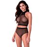 Bodystocking PASSION BS116 Set mit Rhinestones
