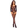 Bodystocking PASSION BS125 mit offenem Schritt