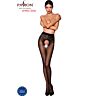 Strümpfe PASSION WOMAN GARTER & STOCK TIOPEN 006 mit aussergewöhnlichem Schnitt