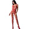 Bodystocking Passion BS058 Red Einheitsgrösse