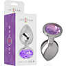 Analplug INTENSE mit Diamantjuwel – Grösse M
