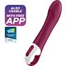 Vibrator SATISFYER Big Heat mit Wärmefunktion