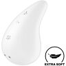 Vibrator Lay on Satisfyer Dew Drop mit intensiver Klitorisstimulation