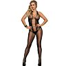 Bodystocking SUBBLIME Offener Rücken und Cross-Details