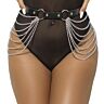 Body Harness SUBBLIME FETISH Chainbelt mit Kettendetails
