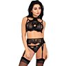 Sets mit Strumpfhalter LIVCO CORSETTI MAJALESA LC 90526