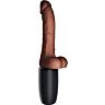 Vibratoren KING COCK PLUS Triple Threat mit Push-Funktion